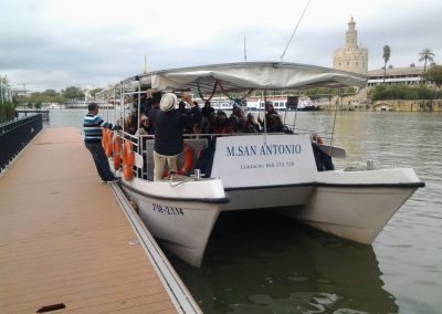 Crucero por el Rio Guadalquivir, Catamaran M. San Antonio